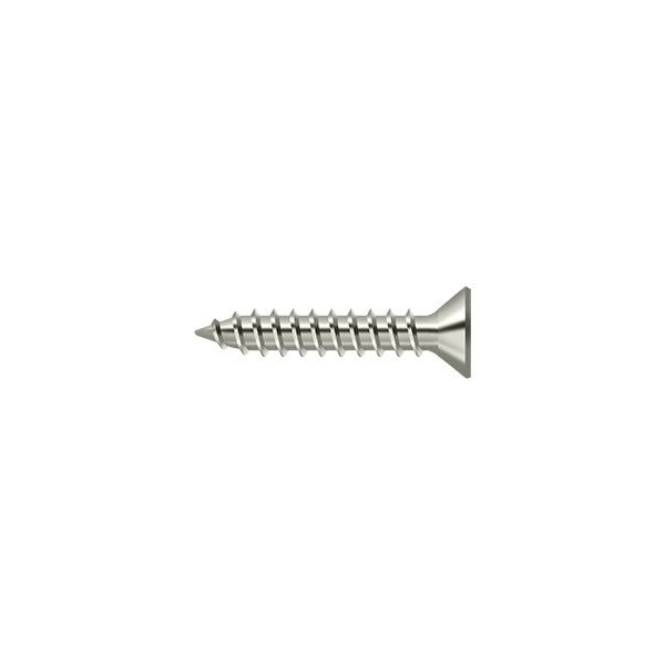 Deltana Wood Screw, Polished Nickel Steel SCWS910U14 - main